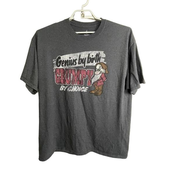 Disney Disneyland Resort Graphic T-Shirt "Genius by Birth Grumpy By Choice"‎ - Picture 1 of 4